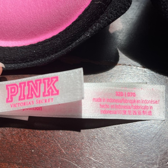LIKE NEW Pink/Victorias Secret Wear Everywhere Push Up Bra - Picture 3 of 4